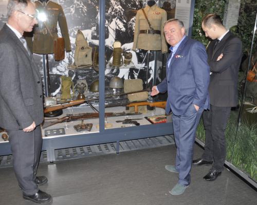 Konsul Honorowy Węgier w Muzeum Wojsk Lądowych